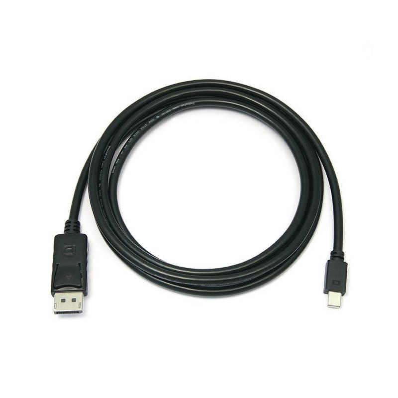 Kabel PremiumCord Mini DisplayPort DisplayPort, M M, 0,5m černý
