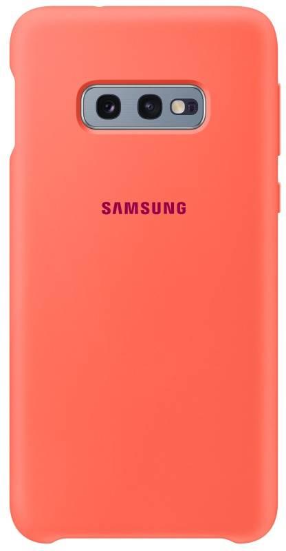 Kryt na mobil Samsung Silicon Cover pro Galaxy S10e - Berry Pink