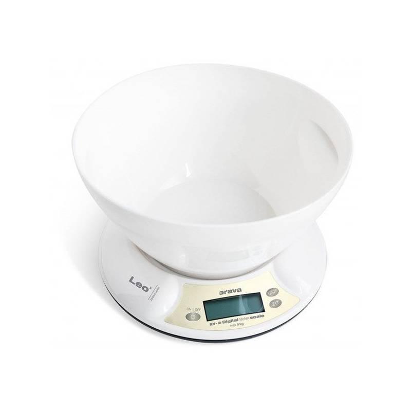 Kuchyňská váha Orava EV-2 bílá