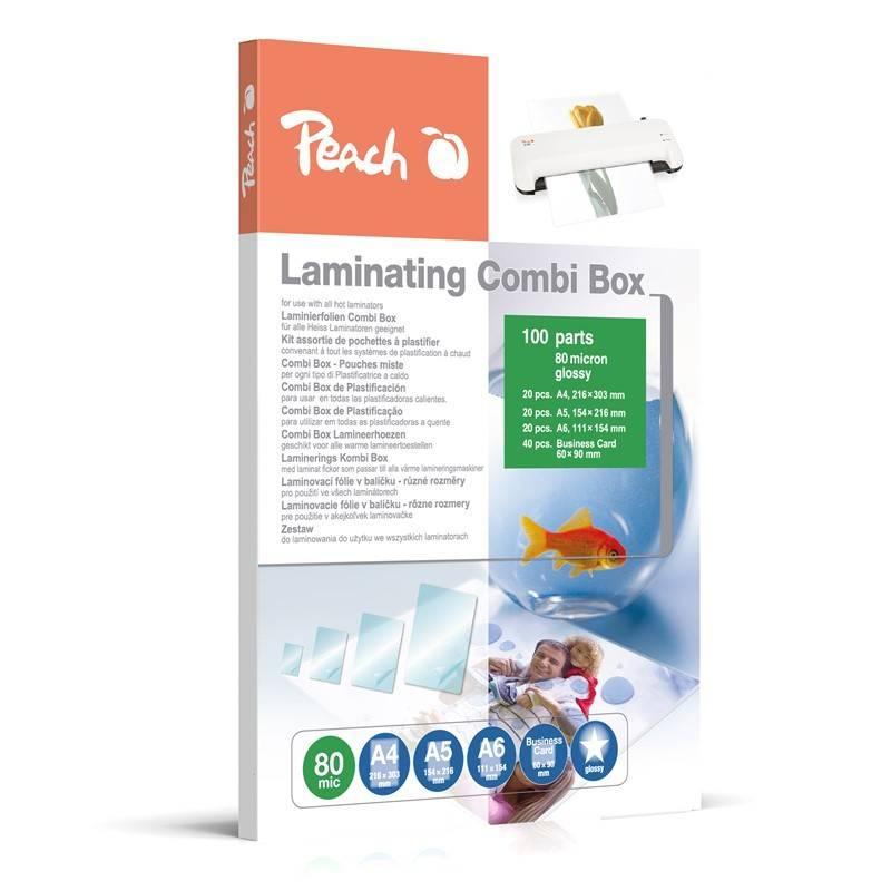 Laminovací fólie Peach Combi Box 100