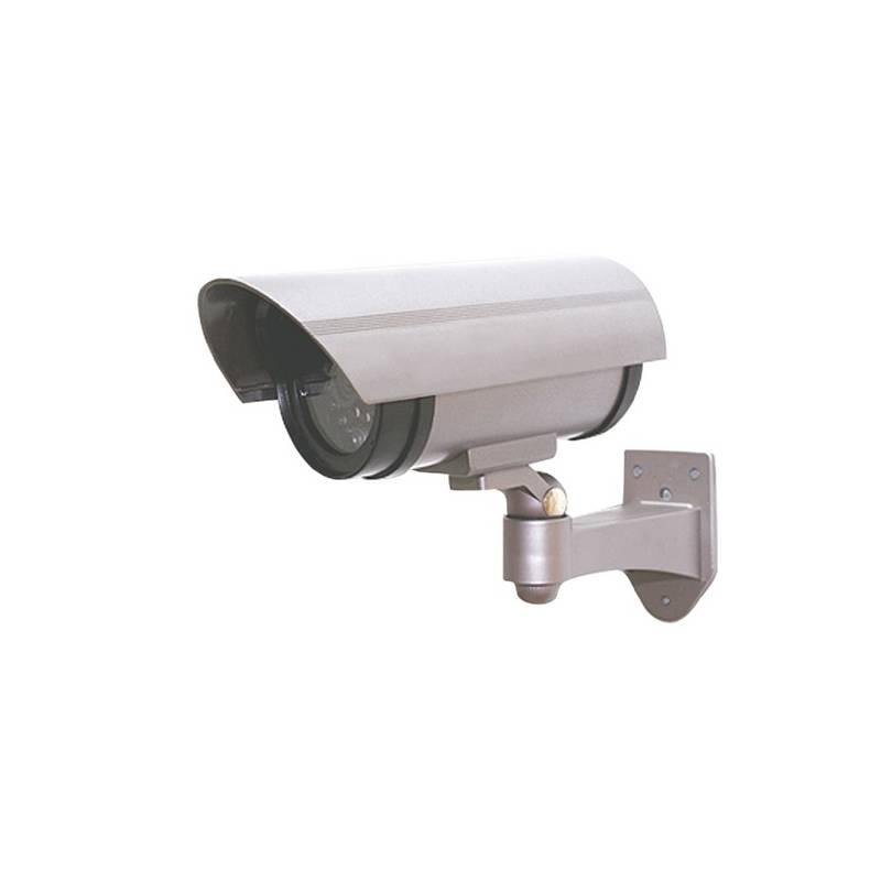 Maketa zabezpečovací kamery Solight 1D40, na stěnu, LED dioda, 2x AA, Maketa, zabezpečovací, kamery, Solight, 1D40, na, stěnu, LED, dioda, 2x, AA