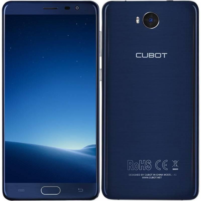 Mobilní telefon CUBOT A5 Dual SIM modrý, Mobilní, telefon, CUBOT, A5, Dual, SIM, modrý