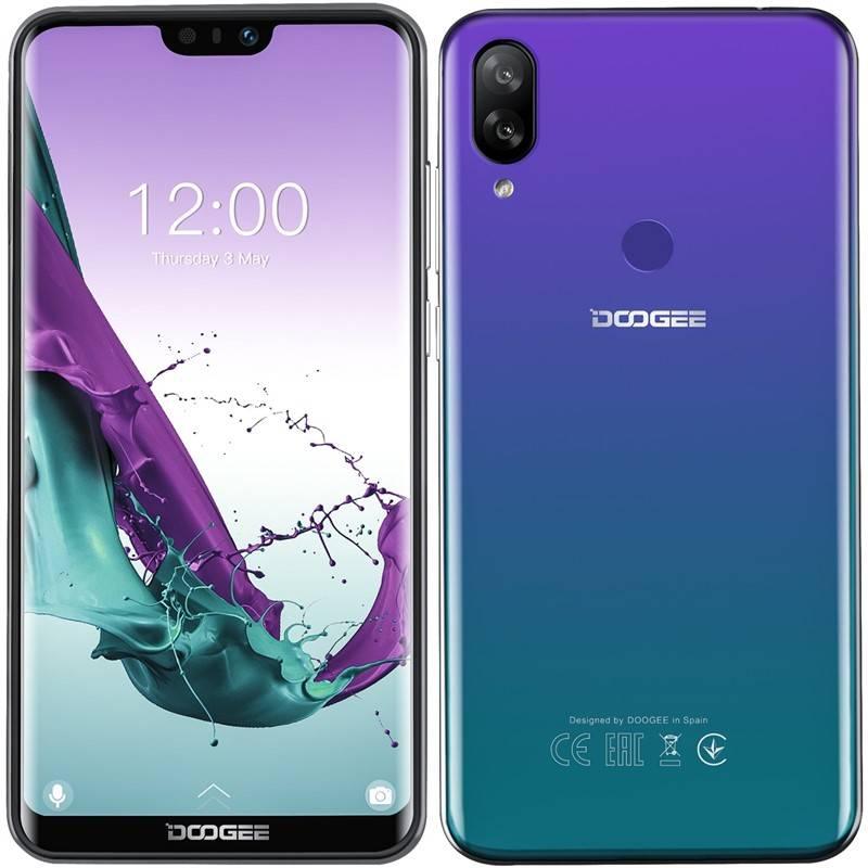 Mobilní telefon Doogee Y7 modrý