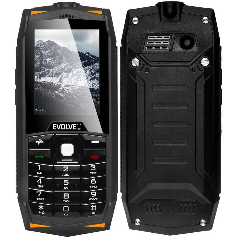 Mobilní telefon Evolveo Strongphone Z3 Dual SIM černý, Mobilní, telefon, Evolveo, Strongphone, Z3, Dual, SIM, černý