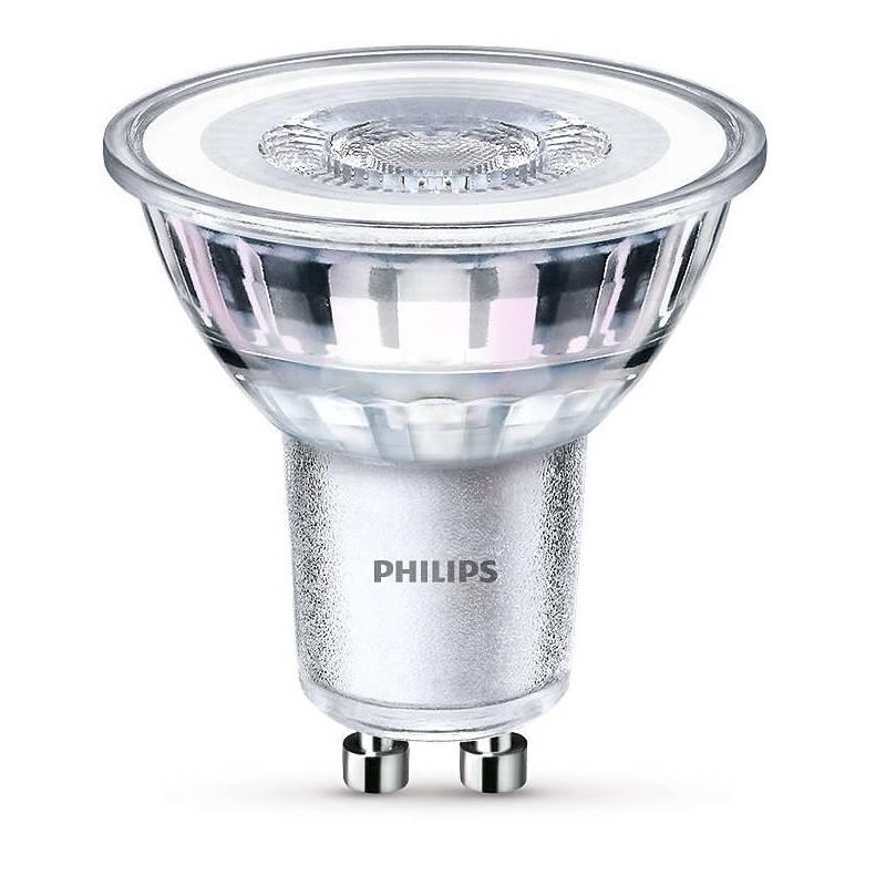Žárovka LED Philips bodová, 3,5W, GU10, teplá bílá, Žárovka, LED, Philips, bodová, 3,5W, GU10, teplá, bílá