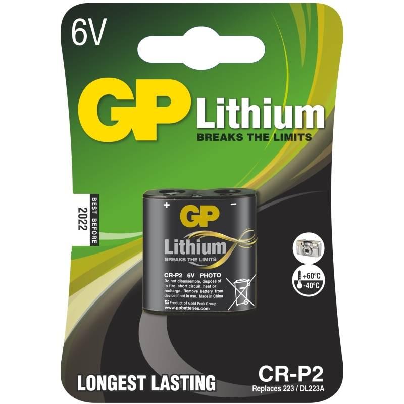 Baterie lithiová GP CR-P2, blistr 1ks