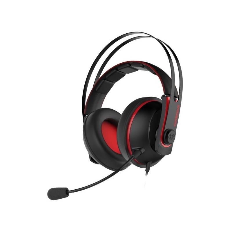 Headset Asus Cerberus Gaming V2 červený, Headset, Asus, Cerberus, Gaming, V2, červený