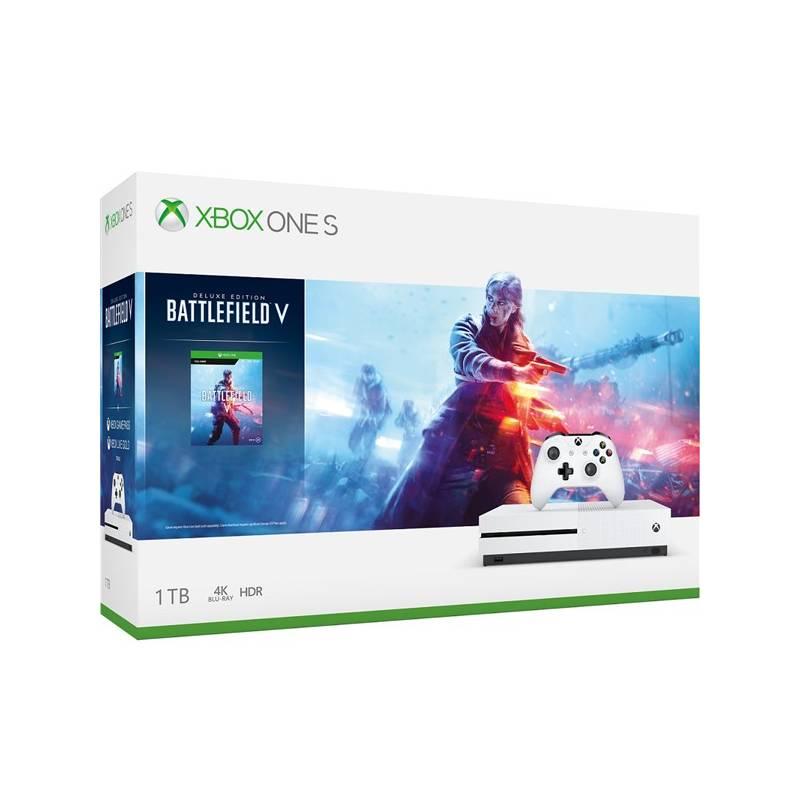 Herní konzole Microsoft Xbox One S 1 TB Battlefield V