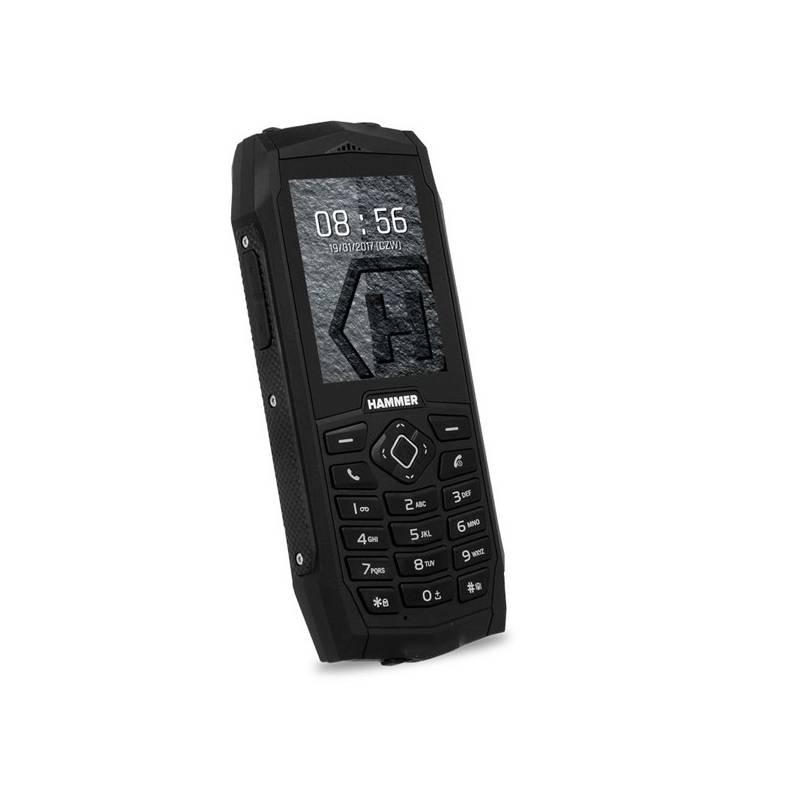 Mobilní telefon myPhone HAMMER 3 Dual SIM černý