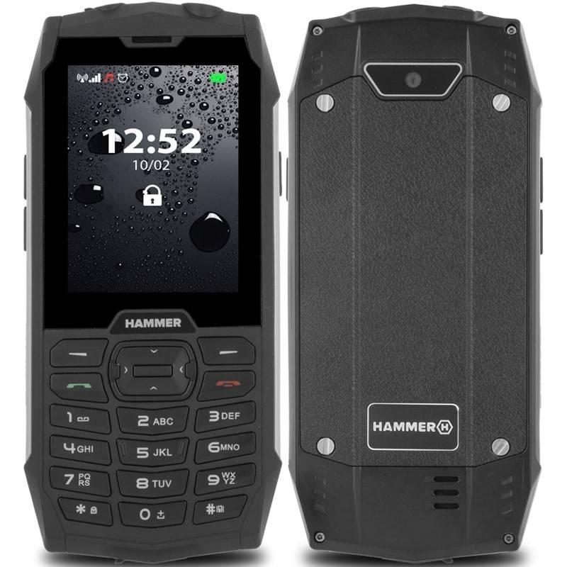 Mobilní telefon myPhone Hammer 4 Dual SIM stříbrný
