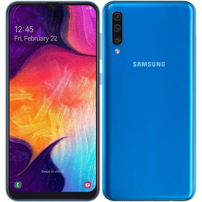 Mobilní telefon Samsung Galaxy A50 Dual SIM modrý