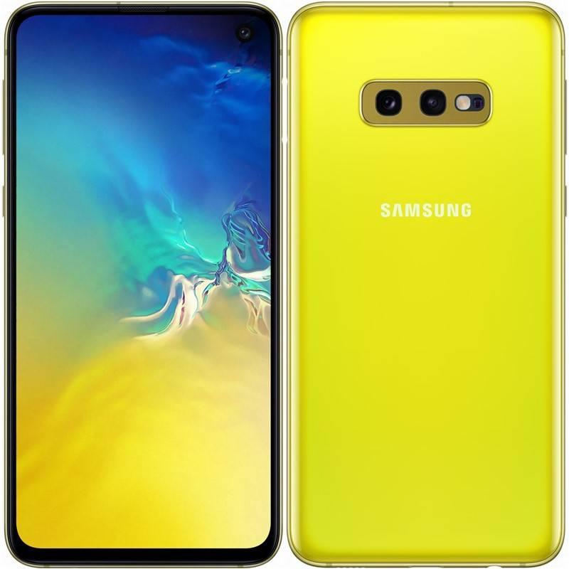 Mobilní telefon Samsung Galaxy S10e žlutý