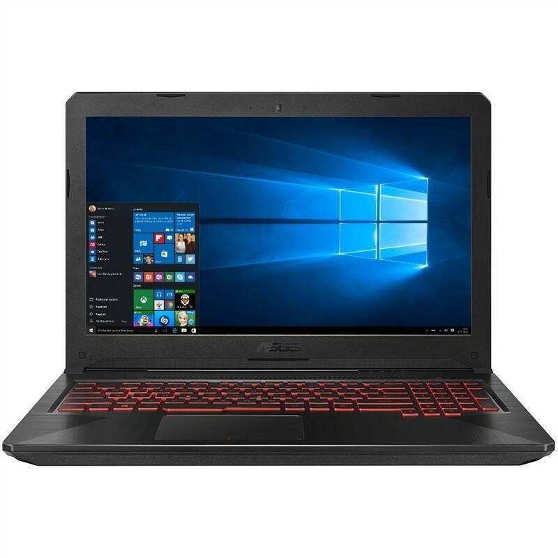 Notebook Asus FX504GD-E4274T černý, Notebook, Asus, FX504GD-E4274T, černý