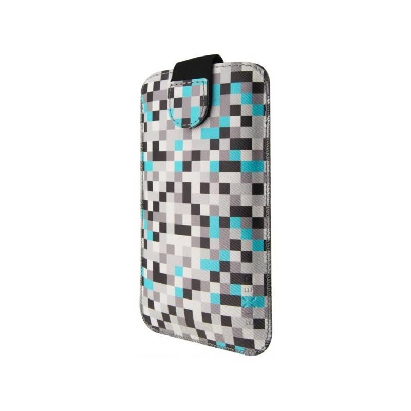 Pouzdro na mobil FIXED Soft Slim Elements 3XL - grey dice