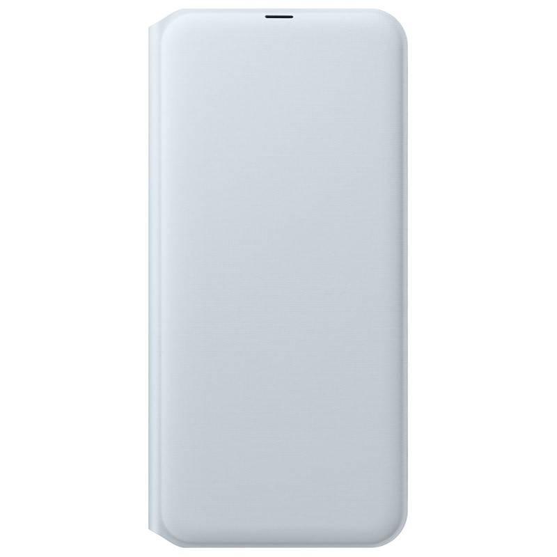 Pouzdro na mobil flipové Samsung Wallet Cover pro A50 bílé