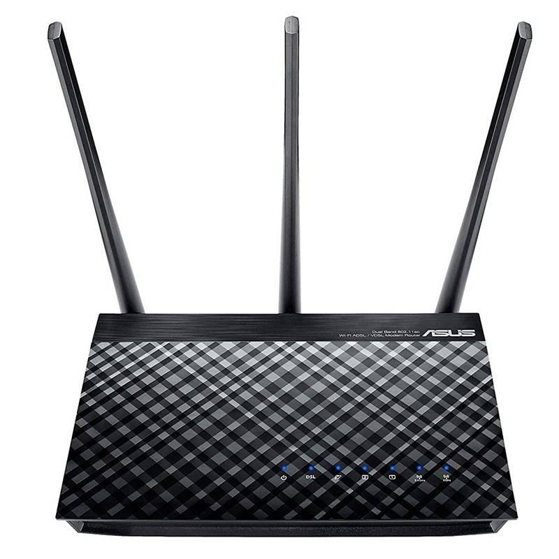 Router Asus DSL-AC750 černý