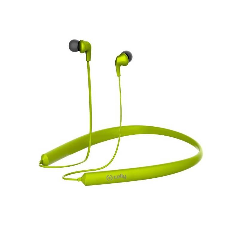 Sluchátka Celly Neck zelená