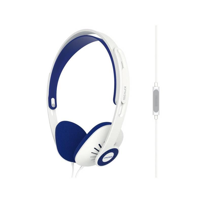 Sluchátka Koss KPH 30i bílá