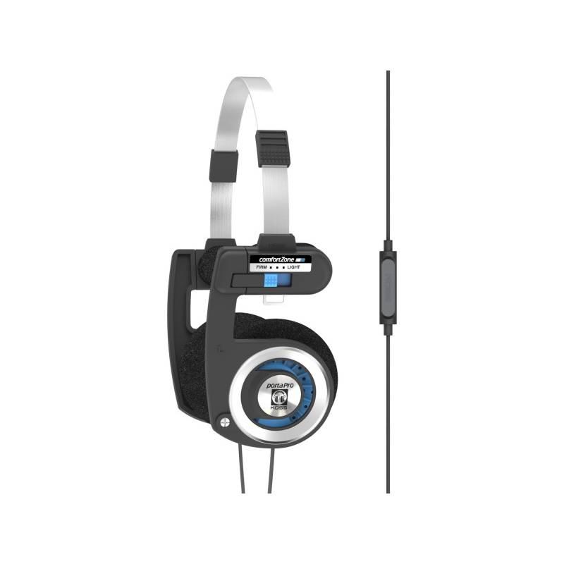 Sluchátka Koss Porta Pro Microphone černá