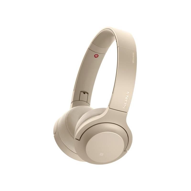 Sluchátka Sony WH-H800 h.ear on 2 Mini zlatá, Sluchátka, Sony, WH-H800, h.ear, on, 2, Mini, zlatá