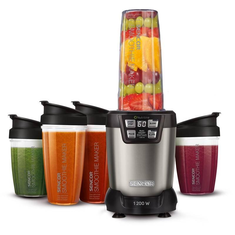 Stolní mixér Sencor SNB 6606NP nerez