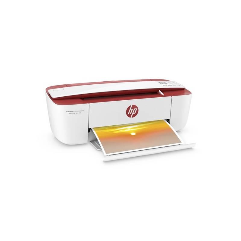 Tiskárna multifunkční HP DeskJet Ink Advantage 3788 bílá barva červená barva, Tiskárna, multifunkční, HP, DeskJet, Ink, Advantage, 3788, bílá, barva, červená, barva