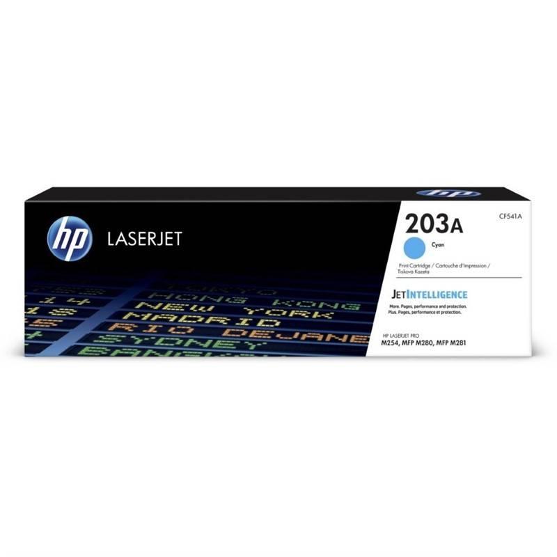 Toner HP 203A, 1300 stran, modrý