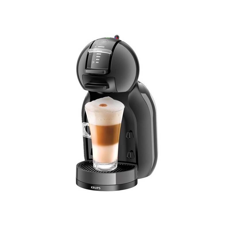 Espresso Krups NESCAFÉ Dolce Gusto Mini Me KP1208CS černé šedé, Espresso, Krups, NESCAFÉ, Dolce, Gusto, Mini, Me, KP1208CS, černé, šedé