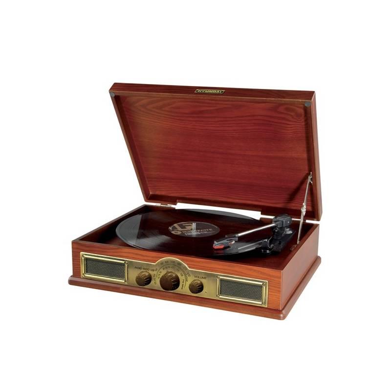 Gramofon Hyundai Retro RT 910 dřevo