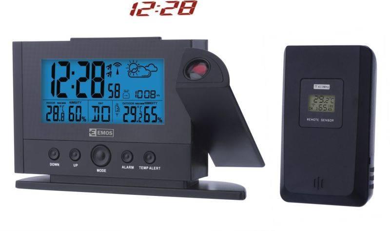 Meteorologická stanice EMOS E0211 černá