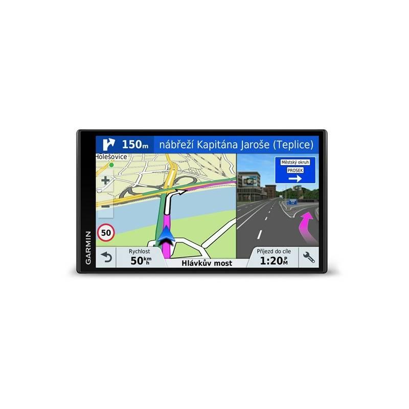 Navigační systém GPS Garmin DriveSmart 61T-D Lifetime Europe45 černá