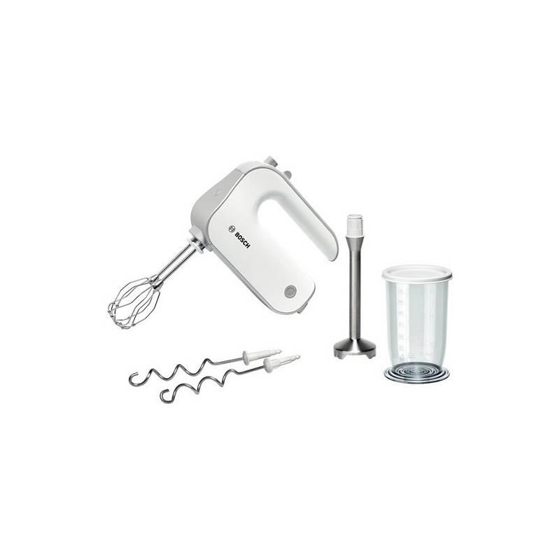 Ruční šlehač Bosch MFQ4070 stříbrný bílý
