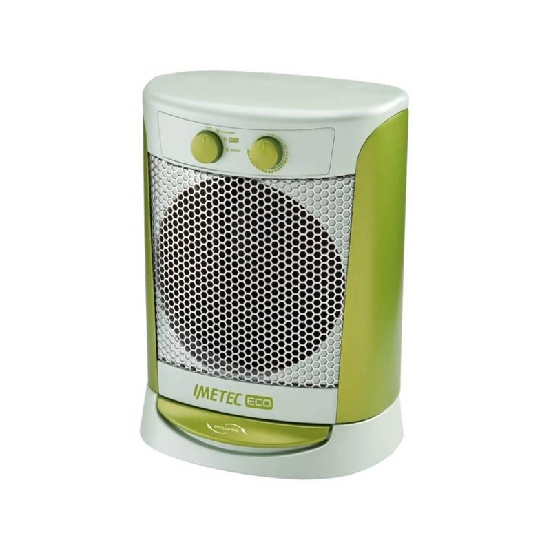 Teplovzdušný ventilátor Imetec 4928C bílý zelený