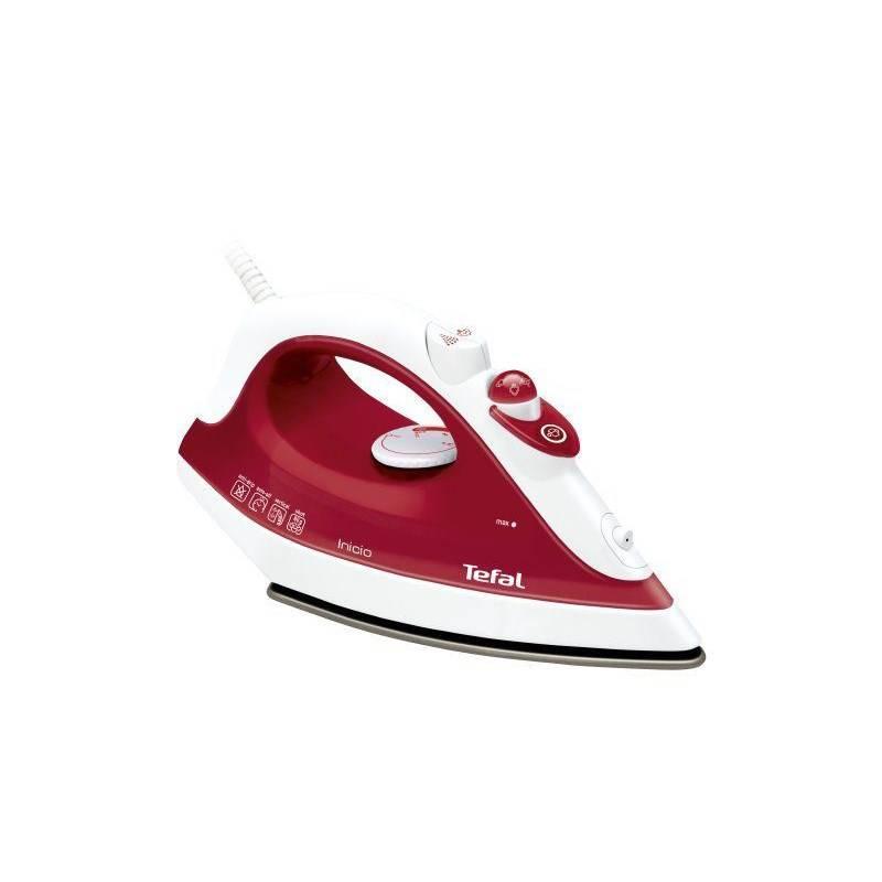 Žehlička Tefal FV1251E0 bílá červená