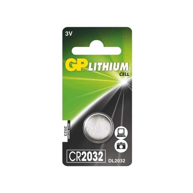 Baterie lithiová GP CR2032, blistr 1ks
