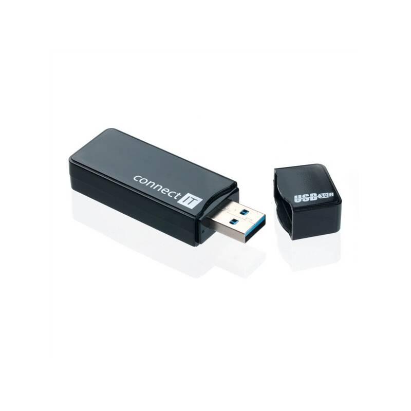 Čtečka paměťových karet Connect IT GEAR USB3.0, Čtečka, paměťových, karet, Connect, IT, GEAR, USB3.0