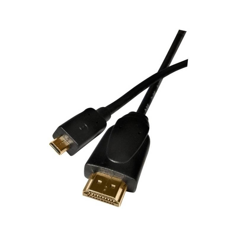 Kabel EMOS HDMI HDMI micro, 1,5m, s ethernetem, v1.4