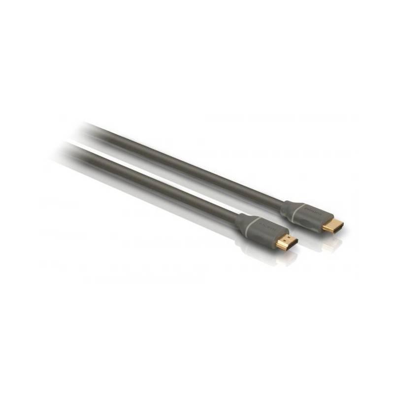 Kabel Philips HDMI, pozlacené konektory, 3m černý