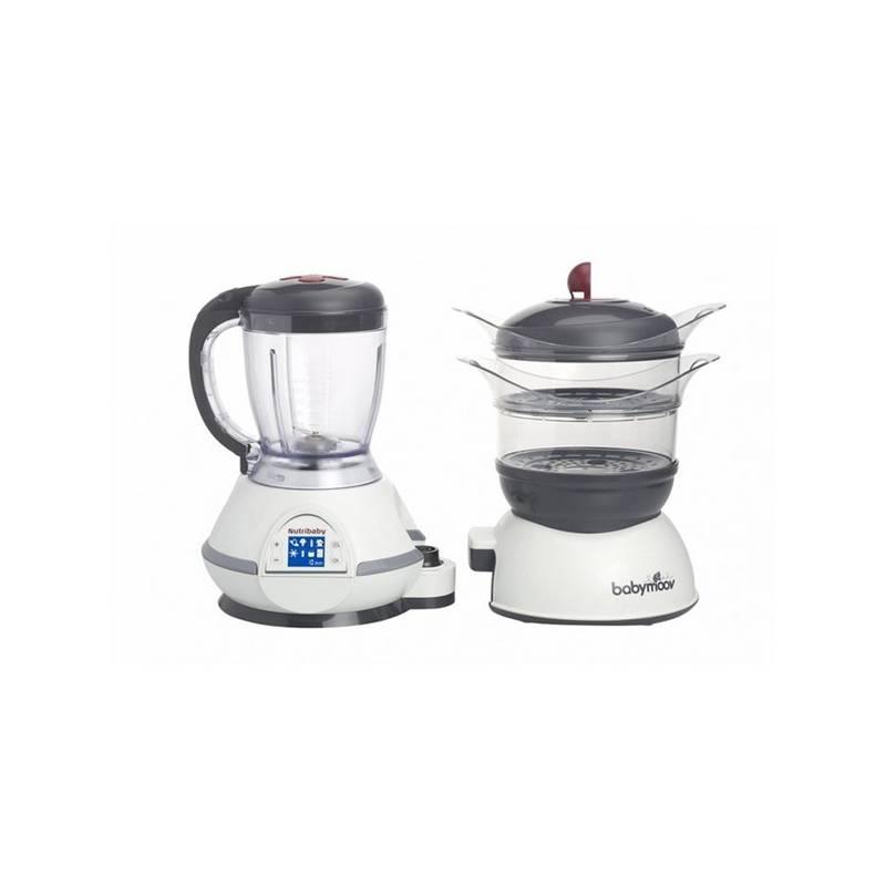 Multifunkční přístroj Babymoov NUTRIBABY, Cherry šedý