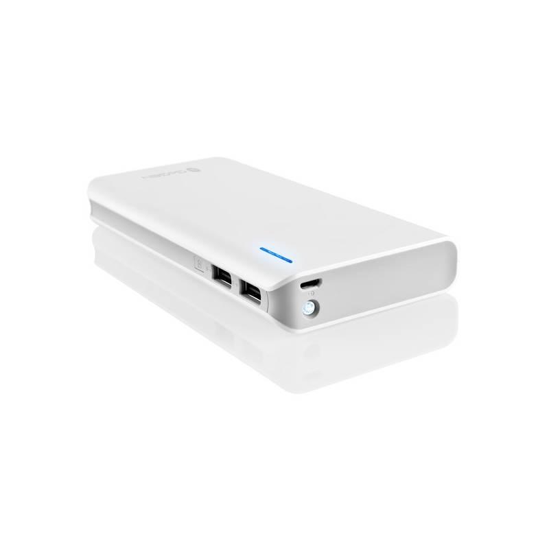 Powerbank GoGEN 20000mAh šedá bílá
