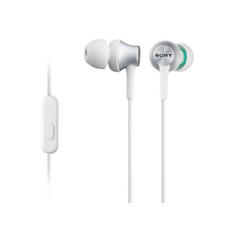 Sluchátka Sony MDREX450APW.CE7 bílá
