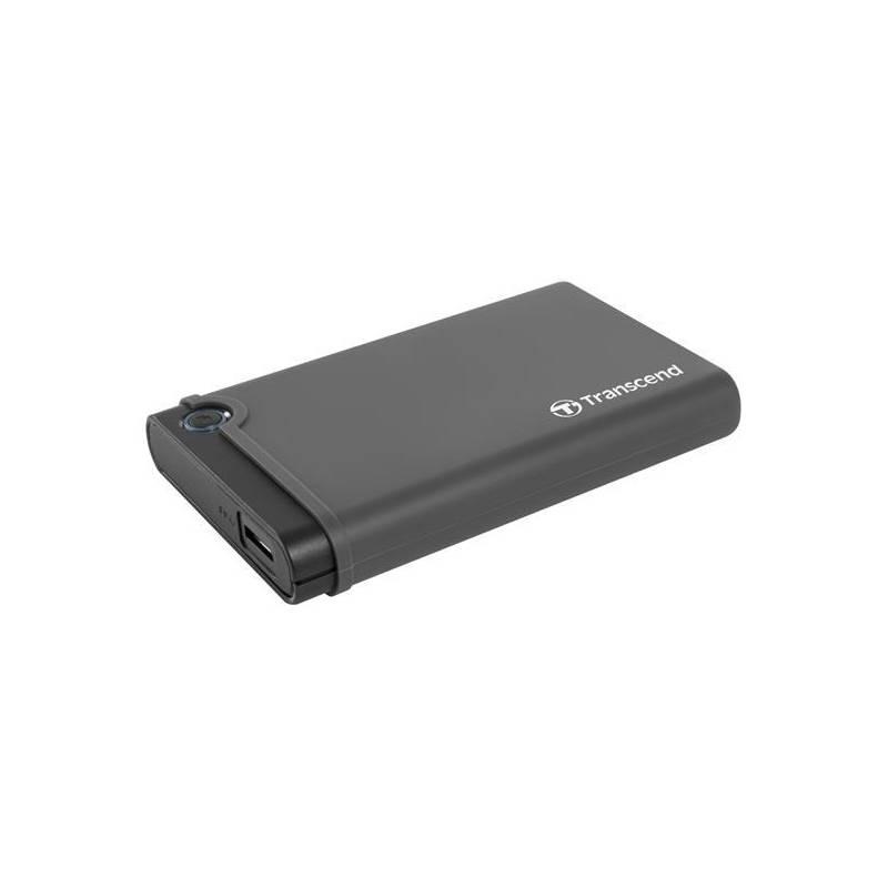 Box na HDD Transcend StoreJet 25CK3 All-in-one, 2,5" SATA, USB 3.0 černý