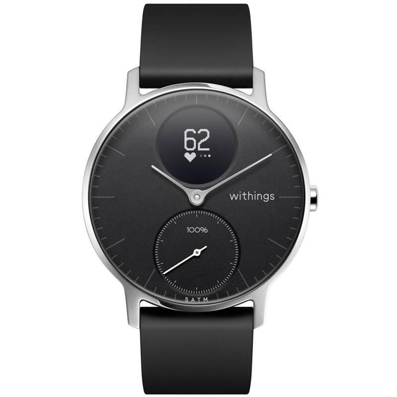 Chytré hodinky Withings Steel HR černá