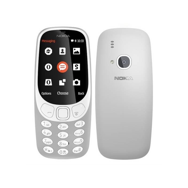 Mobilní telefon Nokia 3310 Single SIM šedý
