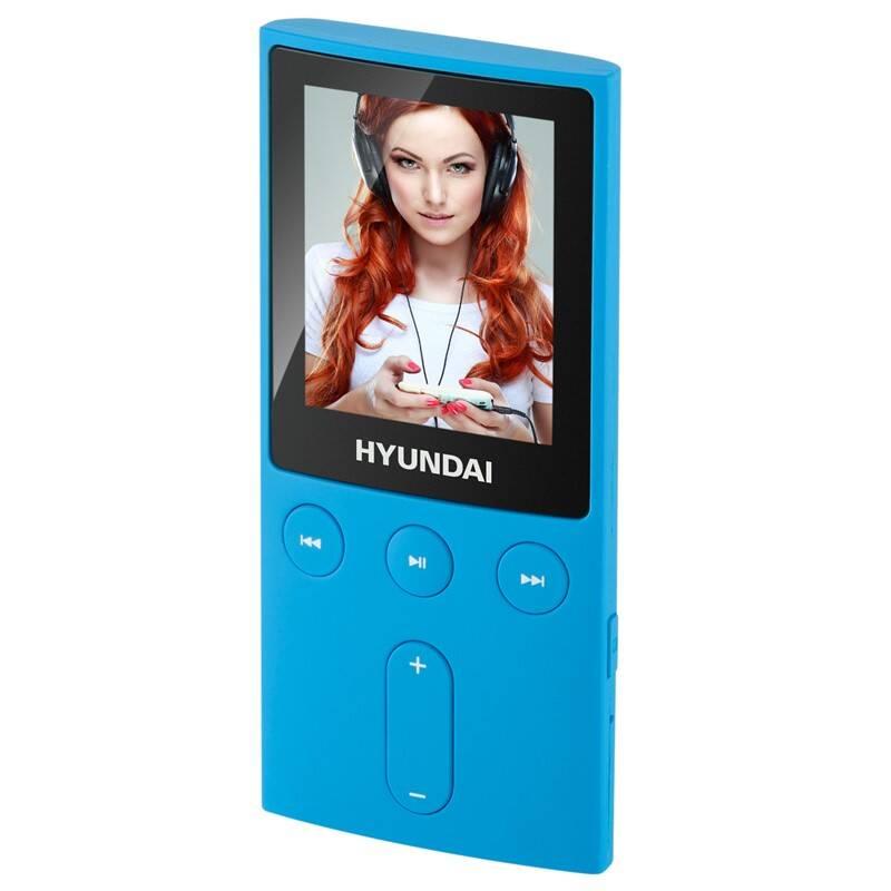 MP3 přehrávač Hyundai MPC 501 GB4 FM BL modrý