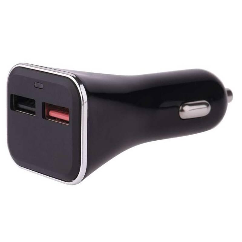 Adaptér do auta EMOS 2x USB,