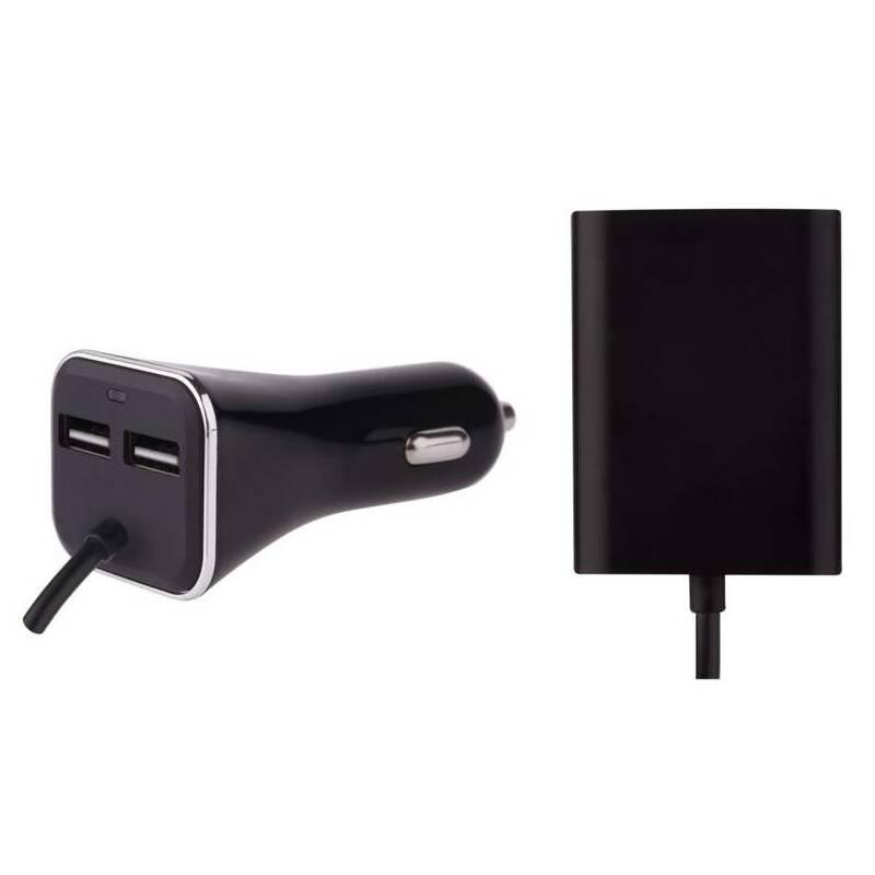 Adaptér do auta EMOS 4x USB,