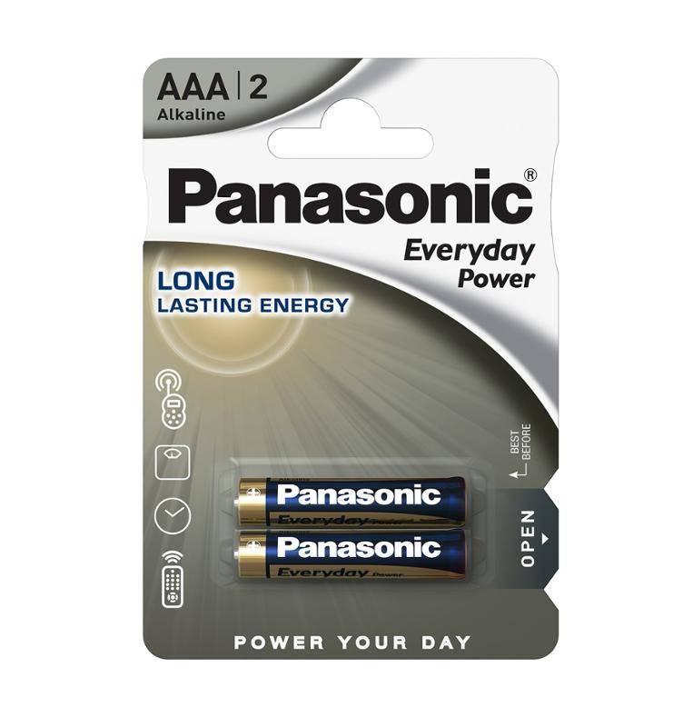 Baterie alkalická Panasonic Everyday Power AAA, LR03, blistr 2ks, Baterie, alkalická, Panasonic, Everyday, Power, AAA, LR03, blistr, 2ks