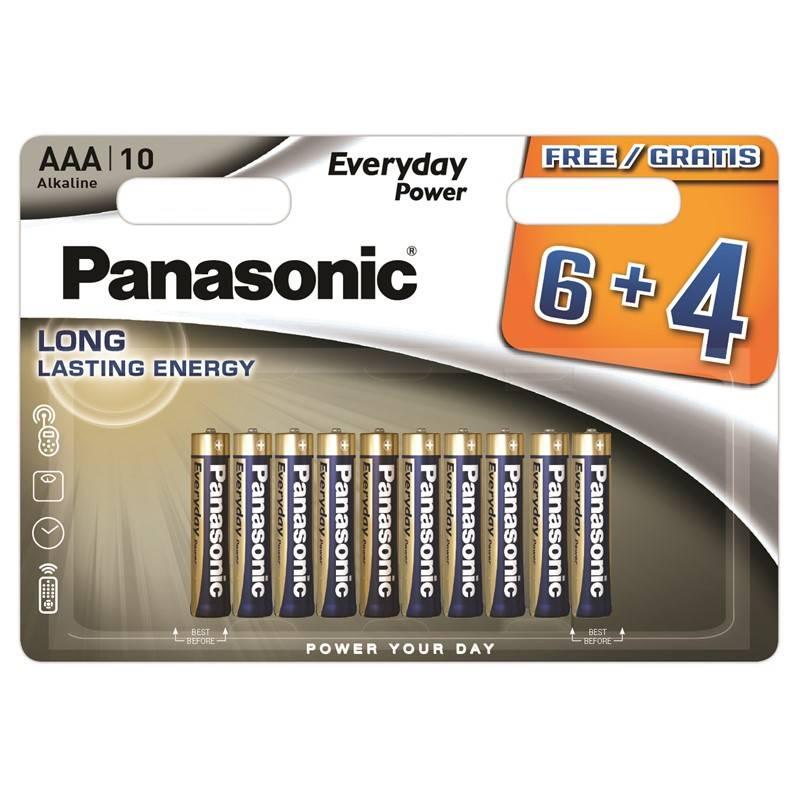 Baterie alkalická Panasonic Everyday Power AAA, LR03, blistr 6 4ks, Baterie, alkalická, Panasonic, Everyday, Power, AAA, LR03, blistr, 6, 4ks