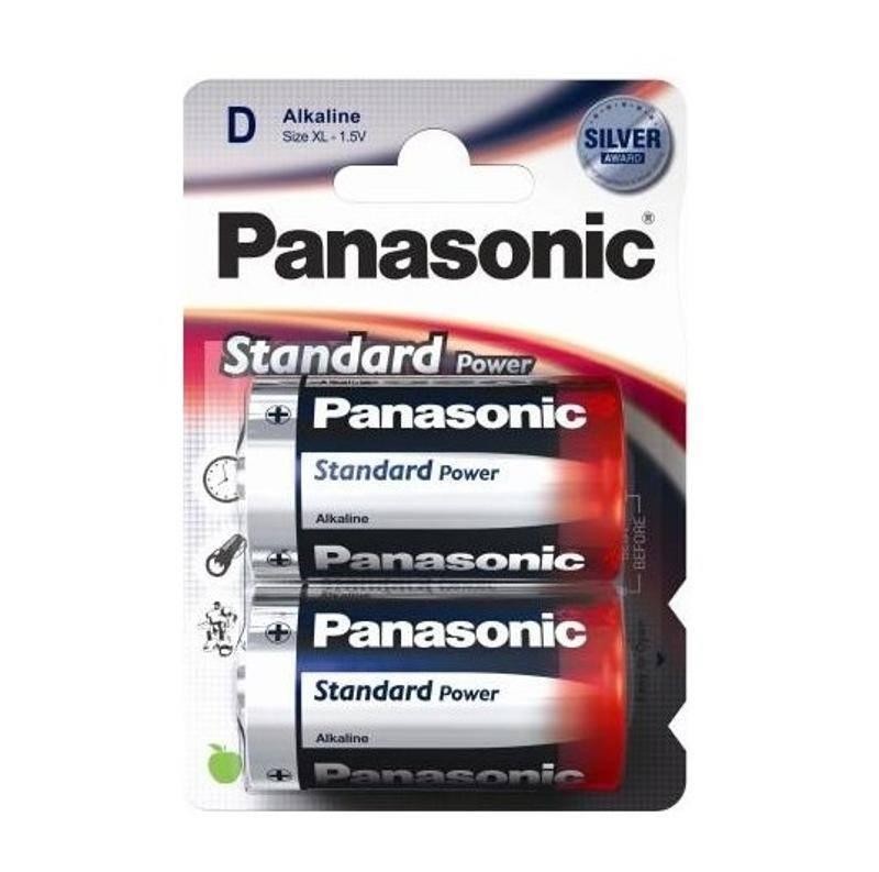 Baterie alkalická Panasonic Standard Power D, LR20, blistr 2ks, Baterie, alkalická, Panasonic, Standard, Power, D, LR20, blistr, 2ks